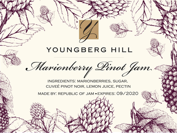 Marionberry Pinot Jam - 6OZ