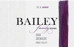 2018 Bailey Family Grenache